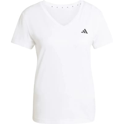 Adidas Performance Workout Essentials V-Neck T-Shirt - Dames - Wit