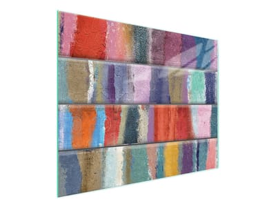 TMK ArtDeko - Snijplank - 52x30 cm - Gekleurd Glas - Antislip
