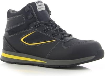 Safety Jogger Speedy S3 Zwart Geel Werkschoenen Uniseks Size : 39