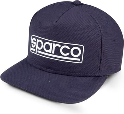 Sports Cap Sparco STRETCH Navy Blue