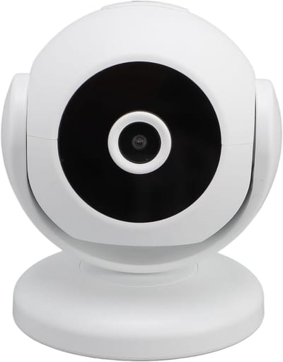 Binnenbeveiligingscamera - Bewakingscamera Dome - Huisdier Bewaking - 360 Graden Handmatig - 10 x 8 x 8 cm