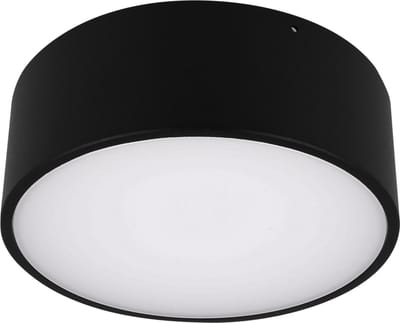 Yphix LED wand en plafondlamp Hillsand zwart 6W 3000K IP65 - Energieklasse: E -