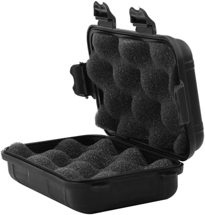 Dailygoods- Survivalopbergdoos waterdicht - Stootvast - Outdoor opbergdoos - Kunststof - Optionele maten S/L - Opslag kleine gereedschappen - Opbergbox