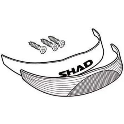 Shad Sh29 Wit 2011 Bovenste Behuizing Reflector Zwart