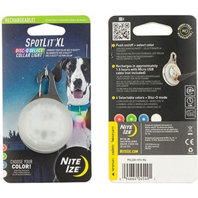 Nite Ize SpotLit Halsbandlamp Oplaadbaar