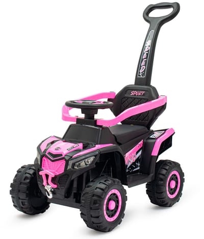 Baby Mix Ruggy elektrische loopfiets 6V 18W roze - Accuvoertuig
