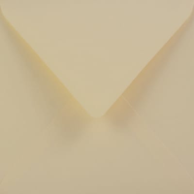 Gladde Beige enveloppen A5 - 153 x 153 mm - 25 stuks - NK natgelijmde - 120 gram - Aster Color - Netuno