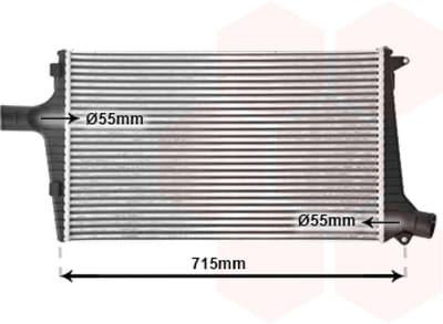 Van Wezel - INTERCOOLER VOOR AUDI A6 C5 1997-2001 4B0145805A