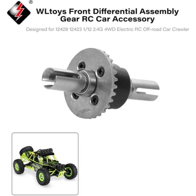 WLtoys Metalen voordifferentieel montage tandwiel RC auto accessoire voor 12428 veelkleurig