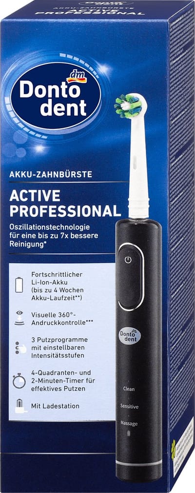 Dontodent Elektrische tandenborstel Active Professional Pure