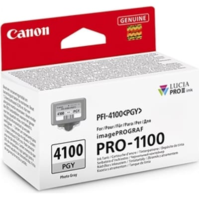 Canon LUCIA PRO II inktcartridge 1 stuk(s) Origineel Normaal rendement Foto grijs