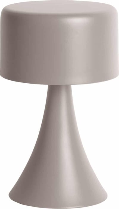Leitmotiv Tafellamp Nora Led - Grijs - 12.5x12.5x21cm - Scandinavisch