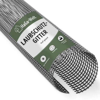 Dakgootbescherming - Bladvanger voor Dakgoten, 100 mm - 125 mm, 1 m, UV-bestendig