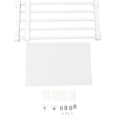 Kledingkast Spanningsplank Uitschuifbaar Nagelvrij Kastverdeler Opbergrek voor Kledingkast 50?80cm / 19.7?31.5in Length