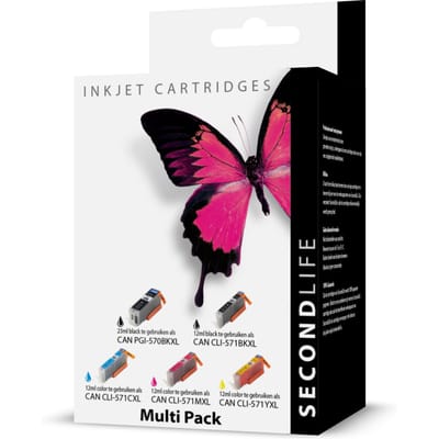 SecondLife - Multipack Canon 570/571 Serie