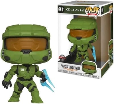 Verzamelbeeldje Master Chief - Exclusieve editie - Verzamelen en decoreren - Jumbo formaat - Originele grootte - Groen