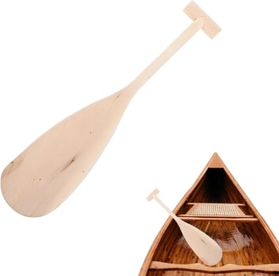 Kinder Kano Peddel - Houten peddel - Waterplezier - Ergonomische grip - 50 cm - Niet gespecificeerd