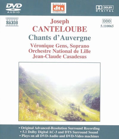 Canteloube: Chants d'Auvergne