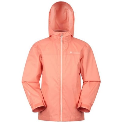 Mountain Warehouse Kinderen/Kinderen Torrent waterdichte jas met getapete naad (Koraal)
