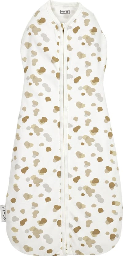Meyco Baby Stains cocoon inbakerslaapzak - sand - 4-8 maanden - 70cm - 0.3 TOG