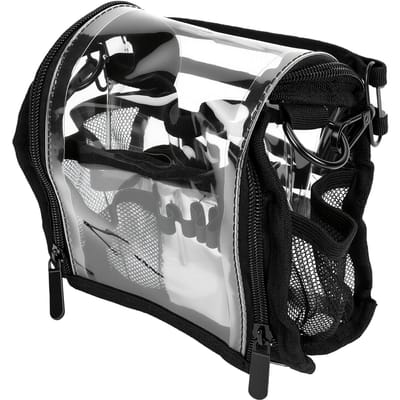 Duidelijke Make-up Organizer Tas Grote Capaciteit Meerdere Vakken Waterdicht Transparante Toilettas met Handvat Rits