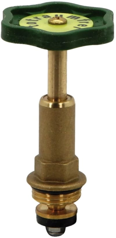 Schlösser Armaturen JS Vetkamerbovenstuk voor schuine zitting ventiel, met stijgende spindel, DN15, 1/2'', van messing, met EPDM afdichting, 0018141500001