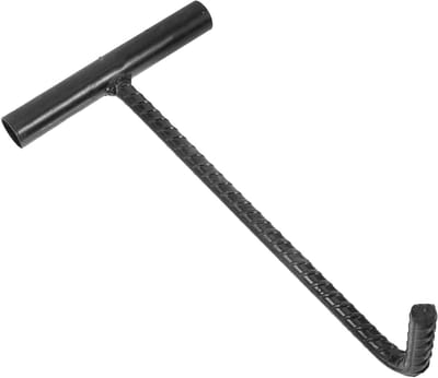 T-hook roller voor het bevestigen van kanaalbedekking, plafondhaken en metalen haken voor hoge weerstand en trampolinegebruik