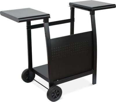 sweeek - Trolley voor bakplaat, porthos, 2 branders, 108x52x81cm