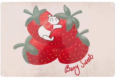 Disney Home Wandbord - Winnie The Pooh - Berry Sweet