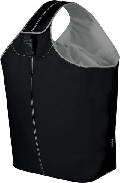 Grote Wasmand Maxi-Bag Zwart