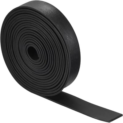 Allecto Plus - EPDM rubberen schuimstrip 5 mm x 10 mm x 2000 mm - deurafdichting - rubberen afdichtstrip - schuimtape voor isolatie - geluidsisolatie - doe-het-zelf - weerbestendig - pakking - thuisgebruik.