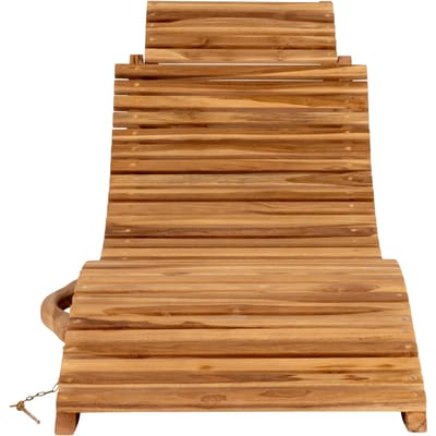 House Nordic Ligstoel Arrieta Teakhout