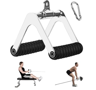 Dailygoods- Roeigreep voor krachttraining - Trekkabel/handgreep - Pull-up greep - Uitrusting voor roeioefeningen - Thuis/gym - Duurzaam materiaal - Fitnessgreep
