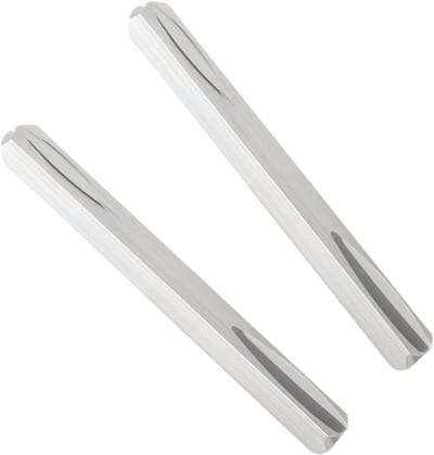 Set van 2 vierkante pinnen 8mm x 80mm voor deurhendels - Stalen spindel vervanging voor mortise slot en lange schilddeuren - Duurzaam en eenvoudig te installeren