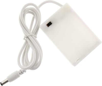 Batterijbox Ledstrips - Adapter Box - Verlichting Aansturen - Met Aan/Uit-schakelaar - 70 x 50 x 20 mm - Wit
