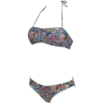 Dames zwempak 2-delig Arena Bandeau Allover