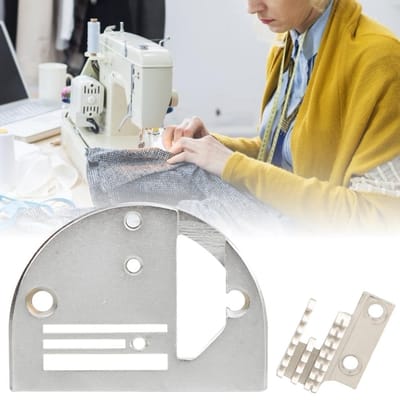 Naaldplaat Dubbele Rij met Tanden Metaal Gesynchroniseerde Naaimachine Accessoires
