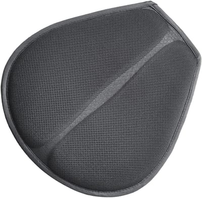 Motorfiets Zitkussen - Zadelhoes Motor - Comfortabel Rijden - Ademend en Schokabsorberend - 37.5 x 35 x 3 cm - Zwart