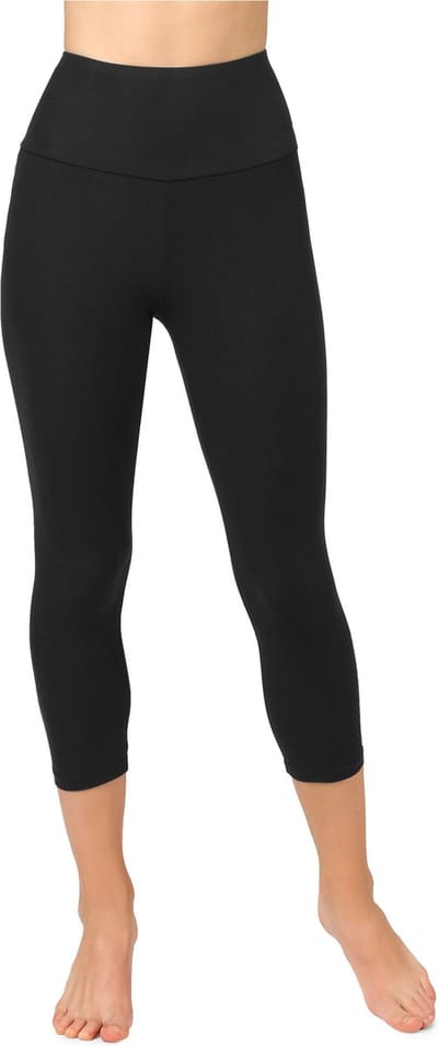 Merry Style Dames Leggings - Sport - Vrijetijdsbroek - ¾ Lang - Zwart - XS - MS-MS10-302-LE