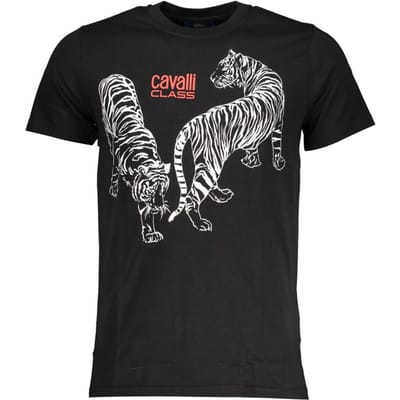 Tijger Graphic T-shirt Korte Mouwen Ronde Hals