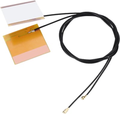 Mini WiFi Antenne - Pigtail Kabel - Netwerk Verbinding - Stabiel Signaal - 46 cm - Zwart