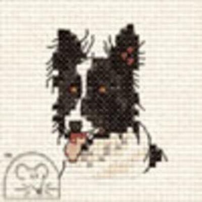 Mouseloft Border Collie borduren (pakket)