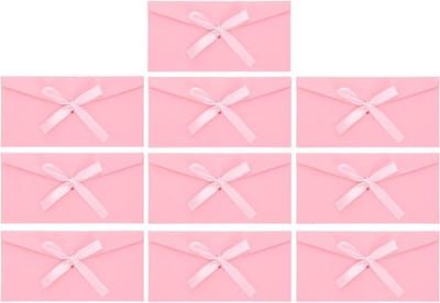 10 Stuks Uitnodiging Enveloppen voor Bruiloften en Feesten - Vintage Kraft A2 Enveloppen 4x6 voor Babyshower en Geboorte Uitnodigingen