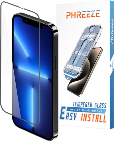 Beschermglas - Geschikt voor iPhone 12 Screenprotector met Montageframe - 100 Procent Plakgarantie - Screen Protector - 9H Gehard Glas