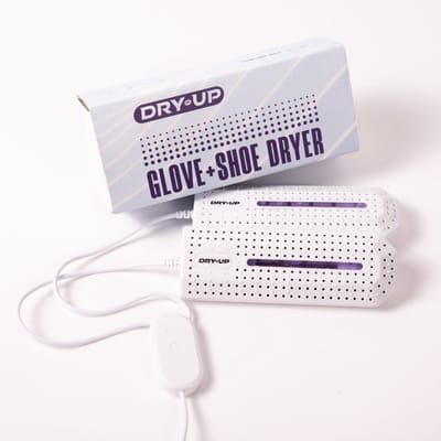 DryMup Elektrische Droger voor Bokshandschoenen & Sportschoenen – Verwijdert Geur & Bacteriën – Stil & Veilig Drogen – Wit