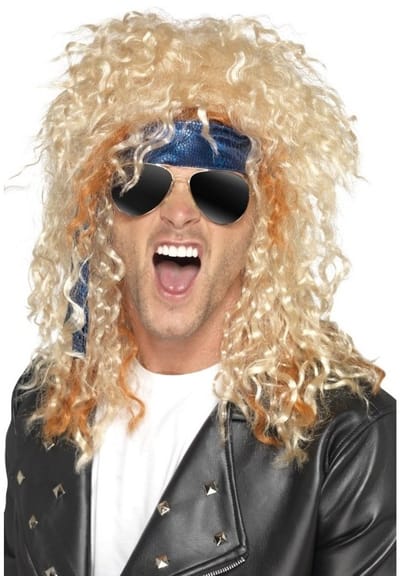 Heavy Metal rocker verkleed set voor heren