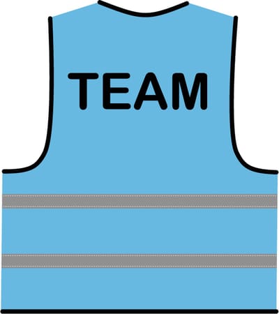 Team hesje lichtblauw