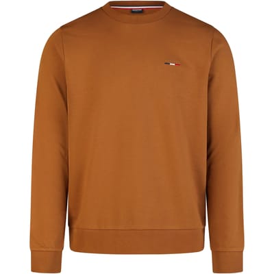 Hoogwaardige gemêleerde katoenen sweatshirt Hechter