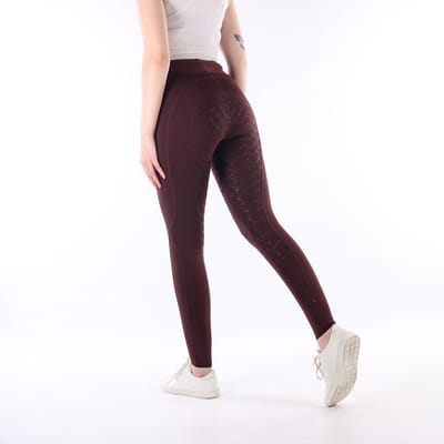 Epplejeck Paardrijlegging Epplejeck Ejphebe Full Grip Donkerrood - 44