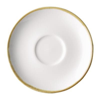 Olympia Kiln Schotels Voor 230ml Kopjes Krijtwit 140mm (6 Stuks) - Olympia FB989